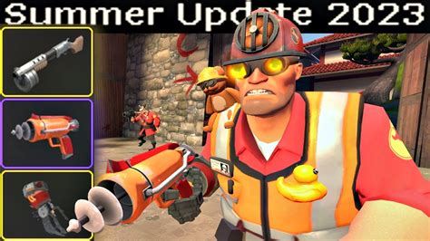 The Drip Engineer Summer Update 2023 (TF2 Gameplay).